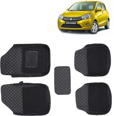Kingsway Leatherite 7D Mat For  Maruti Suzuki Celerio(Black)