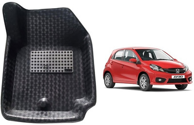 ROSHNEER ENTERPRISES PVC Tray Mat For  Honda Brio(Black)