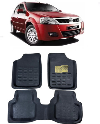 Arnejaa Polyutherine 3D Mat For  Mahindra Verito(Black)