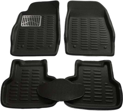 ANAYA G PVC, Rubber 3D Mat For  Toyota Etios Liva(Black)