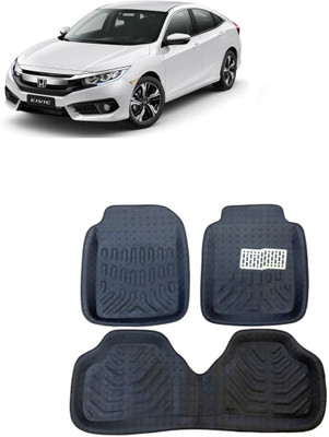 arneja trading company Polyutherine 3D Mat For  Honda Civic(Black)