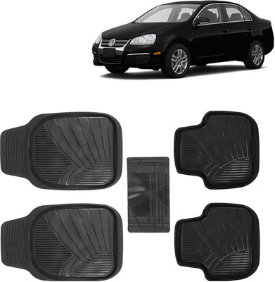 Kingsway PVC Tray Mat For  Volkswagen Jetta(Black)