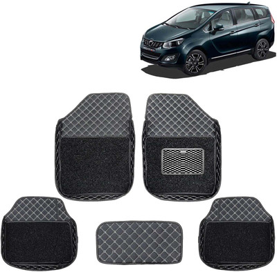 Kingsway Leatherite 7D Mat For  Mahindra Marazzo (7 Seater)(Black)