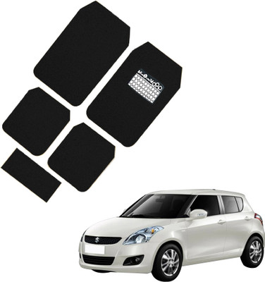 INSURE AUTOMOTIVE PVC Standard Mat For  Maruti Suzuki Swift(Black)