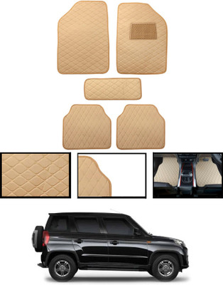 MATIES Leatherite Standard Mat For  Mahindra Universal For Car(Beige)