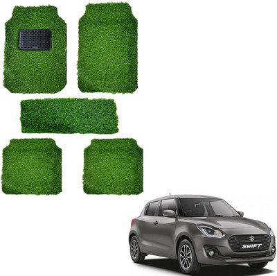 Oshotto Rubber, Plastic Standard Mat For  Maruti Suzuki New Swift(Green)