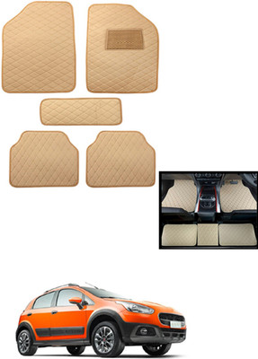 MATIES Leatherite Standard Mat For  Fiat Avventura(Beige)