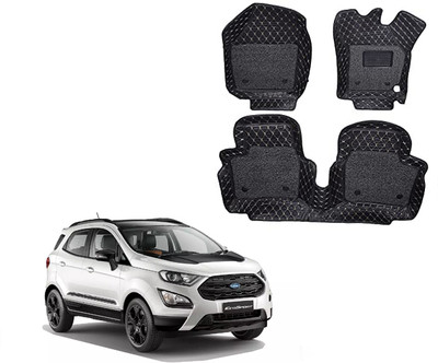 Autorepute Leather 7D Mat For  Ford Ecosport(Black)
