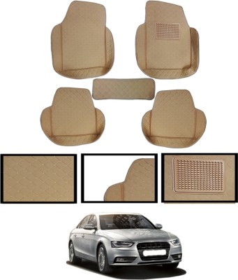 MATIES Leatherite 7D Mat For  Audi S4(Beige)