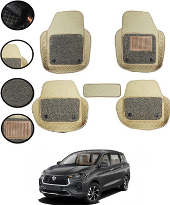MSNP Leatherite 7D Mat For  Toyota Universal For Car(Beige)