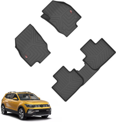 GFX TPV Tray Mat For  Volkswagen Tiguan, Kushaq(Black)