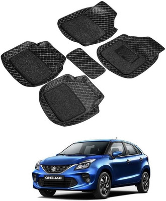 STYLE CHOICE Leatherite 7D Mat For  Maruti Suzuki Baleno(Black)