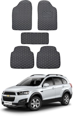 MATIES Leatherite Standard Mat For  Chevrolet Captiva(Black)