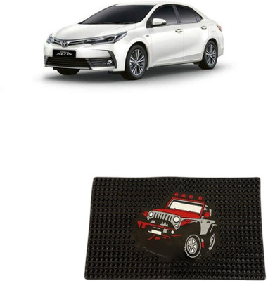 arneja trading company Rubber Standard Mat For  Toyota Corolla Altis(Black)