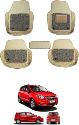 MATIES Leatherite 7D Mat For  Chevrolet Sail UVA(Beige)