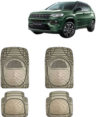 Kingsway PVC Standard Mat For  Jeep Compass(Brown)