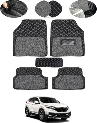 MSNP Leatherite 7D Mat For  Honda Universal For Car(Black)