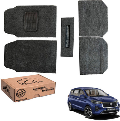 WolkomHome PVC Standard Mat For  Universal For Car(Black)