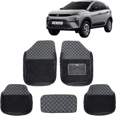 Kingsway Leatherite 7D Mat For  Tata Nexon(Black)