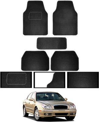 MSNP Fabric Standard Mat For  Hyundai Universal For Car(Black)