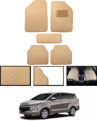 CCMM Leatherite Standard Mat For  Toyota Innova Crysta(Beige)