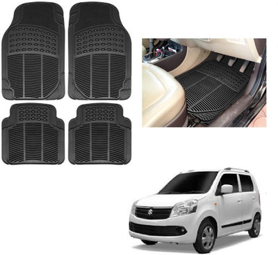 ROSHNEER ENTERPRISES Rubber Standard Mat For  Maruti WagonR(Black)