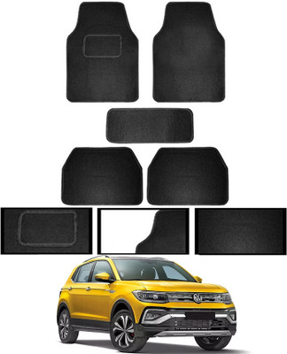 MATIES Fabric Standard Mat For  Volkswagen Taigun(Black)