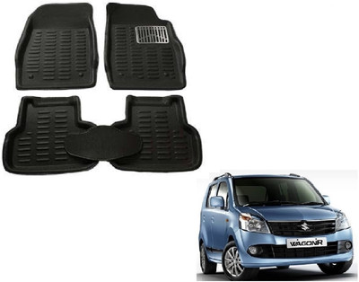 ROSHNEER ENTERPRISES PVC 3D Mat For  Maruti WagonR(Black)