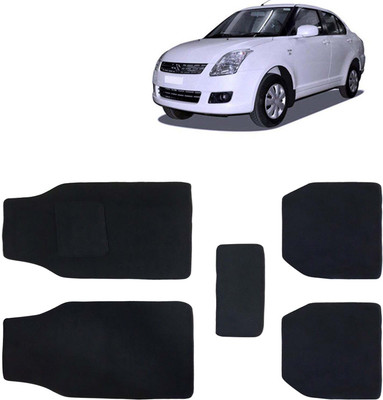 Kingsway Fabric Standard Mat For  Maruti Suzuki Swift Dzire(Black)