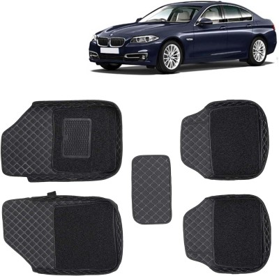 Kingsway Leatherite 7D Mat For  BMW 5 Series(Black)