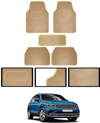 MATIES Fabric Standard Mat For  Volkswagen Tiguan(Beige)