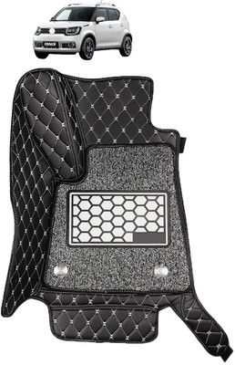Caronix Leatherite 7D Mat For  Maruti Ignis(Black)