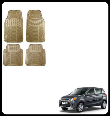 SEMAPHORE PVC, Rubber Standard Mat For  Maruti Alto 800(Beige)