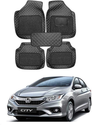 arneja trading company Leatherite 7D Mat For  Honda City(Black)