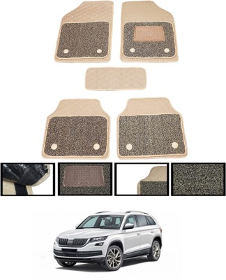 MSNP Leatherite 7D Mat For  Skoda Kodiaq(Beige)