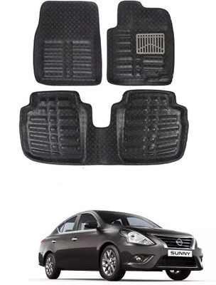 Arnejaa Polyutherine 3D Mat For  Nissan Sunny(Black)