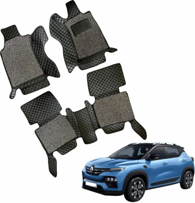 TOFIT ENTERPRISE Leatherite 7D Mat For  Renault Kiger(Black)