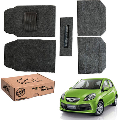 WolkomHome PVC Standard Mat For  Universal For Car(Black)