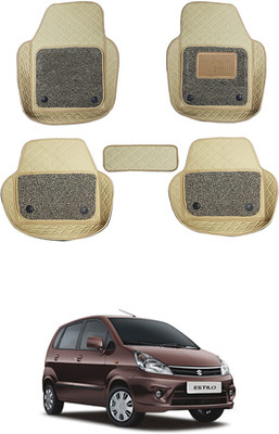 RKPSP Leatherite 7D Mat For  Maruti Suzuki Zen Estilo(Beige)