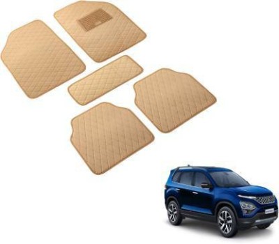 Krishna Enterprises Carify Leather Standard Mat For  Tata Safari (6 Seater), Safari (7 Seater)(Beige)