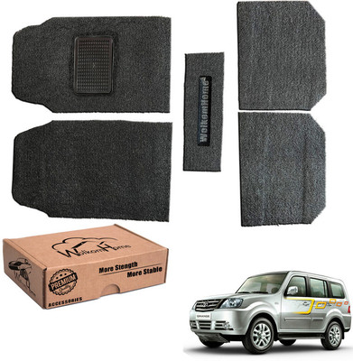 WolkomHome PVC Standard Mat For  Universal For Car(Black)