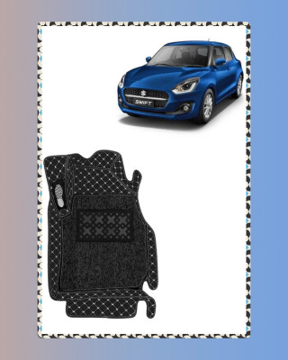 KUNTAIL C Leather 7D Mat For  Maruti Suzuki Swift(Black)