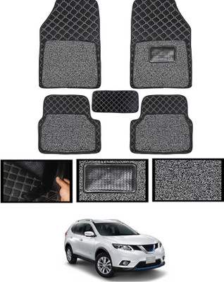 MATIES Leatherite 7D Mat For  Nissan Universal For Car(Black)