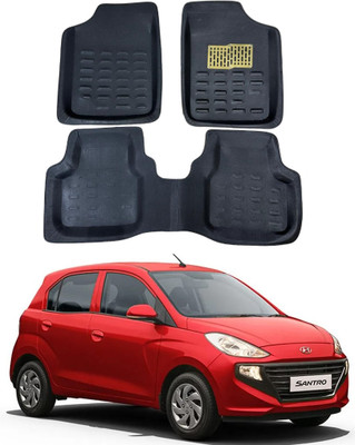 arneja trading company Polyutherine 3D Mat For  Hyundai Santro(Black)