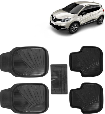 Kingsway PVC Tray Mat For  Renault Captur(Black)