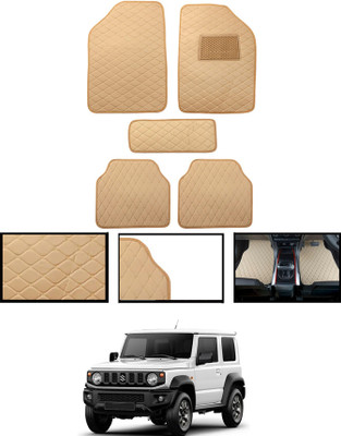 ABJD Leatherite Standard Mat For  Maruti Jimny(Beige)