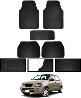 MSNP Fabric Standard Mat For  Maruti Suzuki Alto(Black)