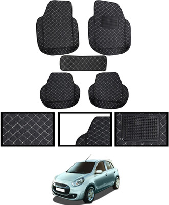 MATIES Leatherite 7D Mat For  Renault Pulse(Black)