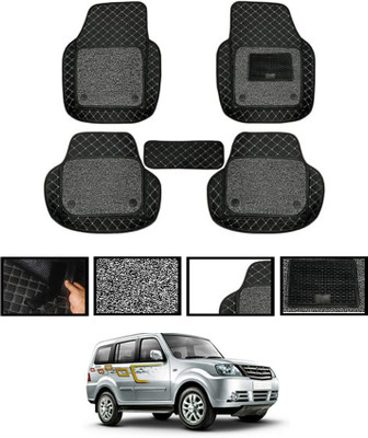 AYW Leatherite 7D Mat For  Tata Sumo Grande(Black)