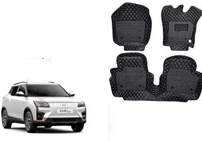 Autorepute Leather 7D Mat For  Mahindra XUV400(Black)